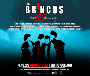 Imagen CONCIERTO DE LOS BRINCOS - CIUDAD REAL - TEATRO QUIJANO - 4 DE OCTUBRE