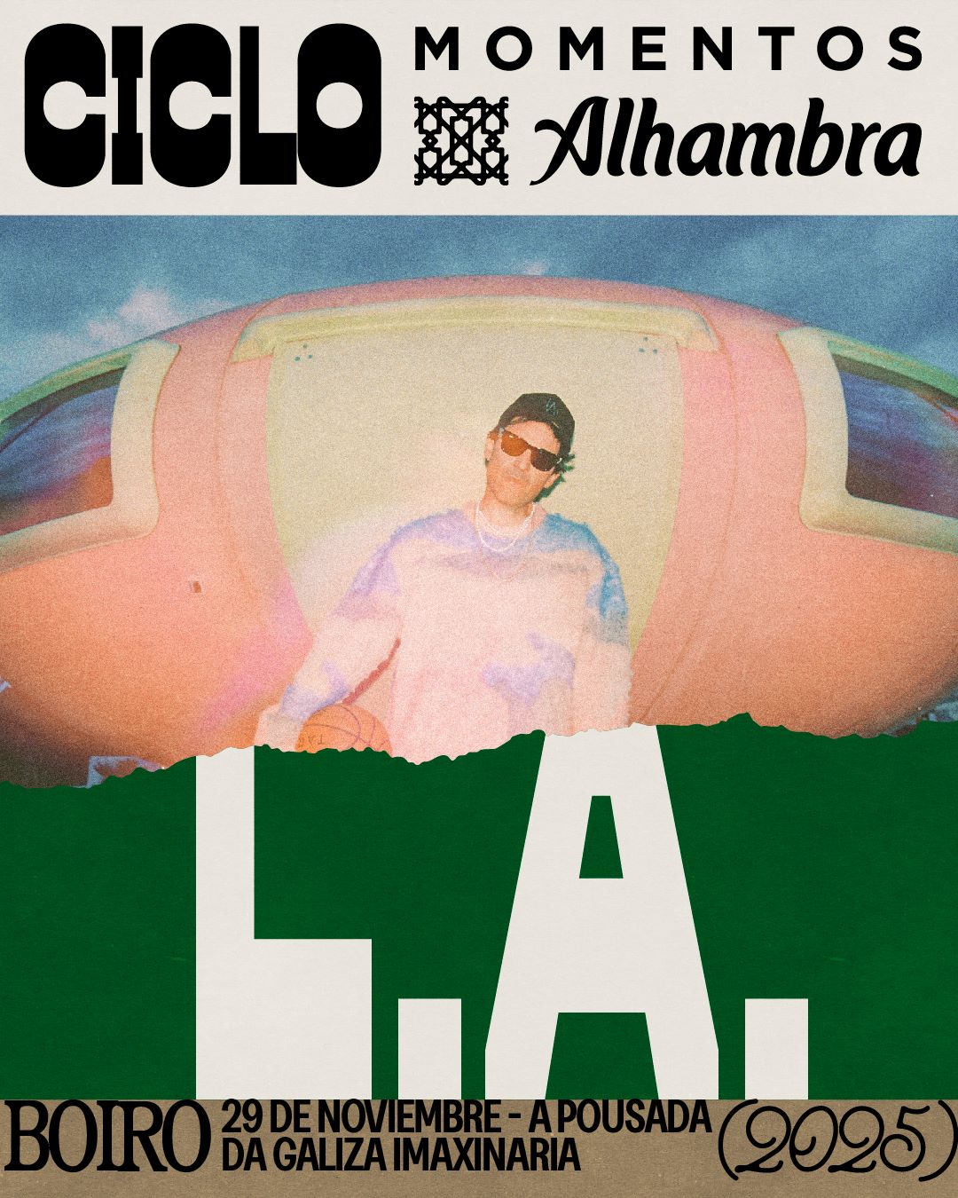 CONCIERTO DE L.A. MOMENTOS ALHAMBRA - BOIRO - A POUSADA - SÁBADO, 13 DE SEPTIEMBRE