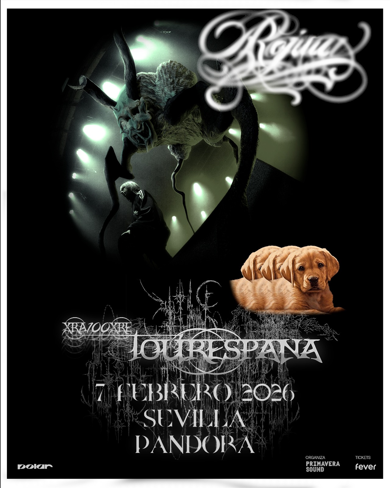 CONCIERTO ROJUU - SEVILLA - SALA PANDORA - SÁBADO, 7 DE FEBRERO