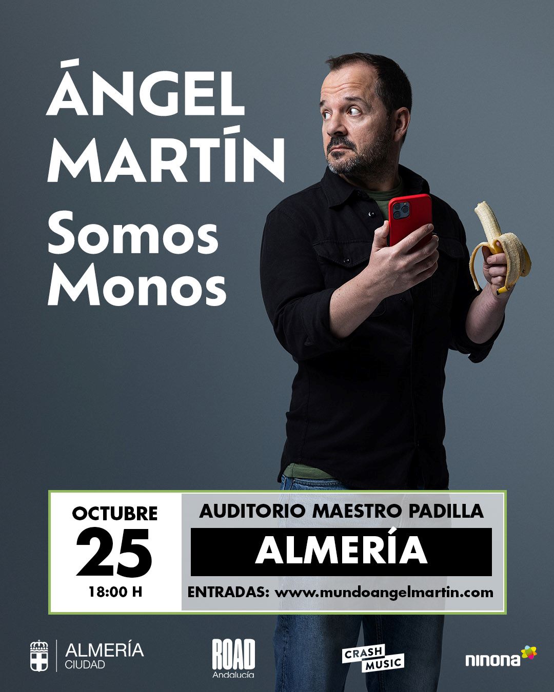 ÁNGEL MARTÍN - ALMERÍA - AUDITORIO MAESTRO PADILLA - DOMINGO 25 DE OCTUBRE