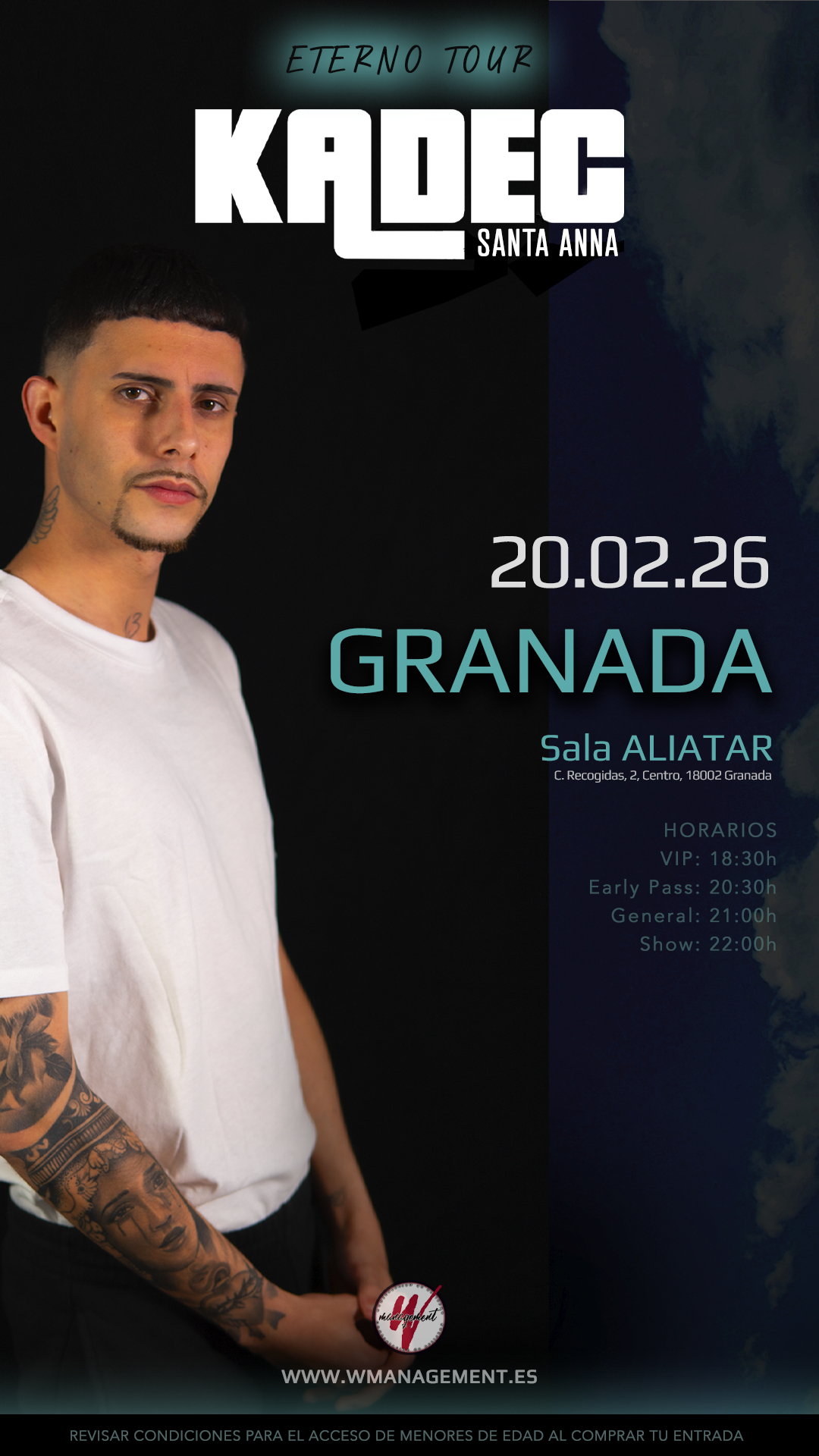 CONCIERTO DE KADEC SANTA ANNA - GRANADA - SALA ALIATAR - VIERNES 20 DE FEBRERO