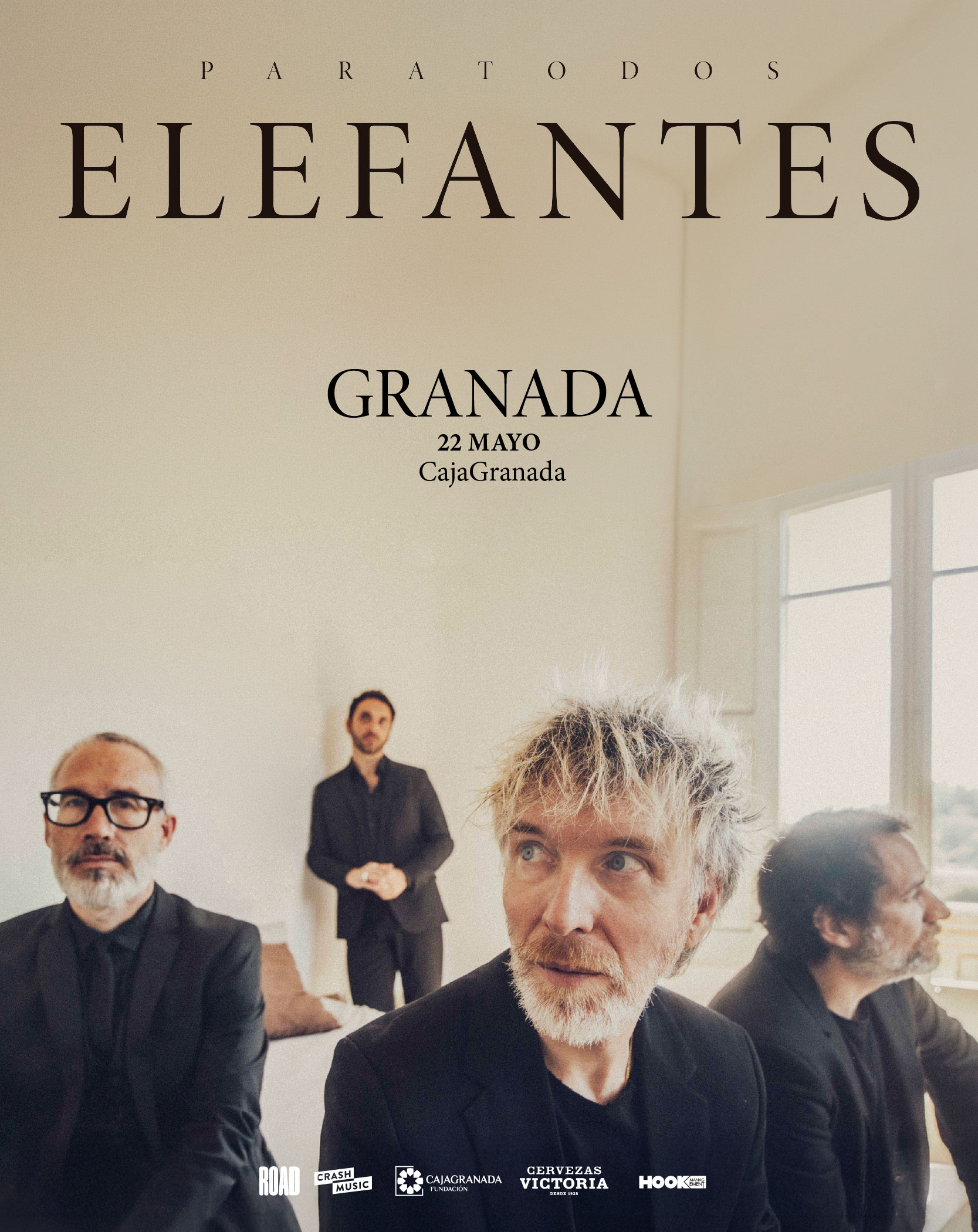 CONCIERTO ELEFANTES - GRANADA - CAJAGRANADA - SÁBADO 22 DE MAYO