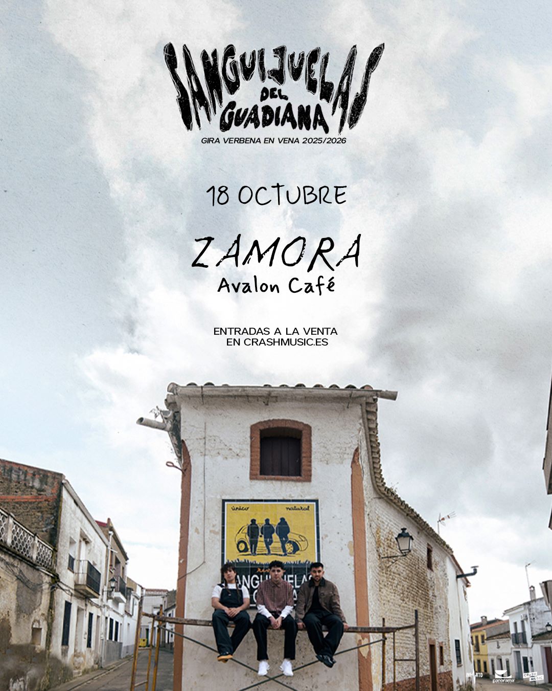 CONCIERTO DE SANGUIJUELAS DEL GUADIANA - ZAMORA - ÁVALON CAFÉ - SÁBADO 18 DE OCTUBRE