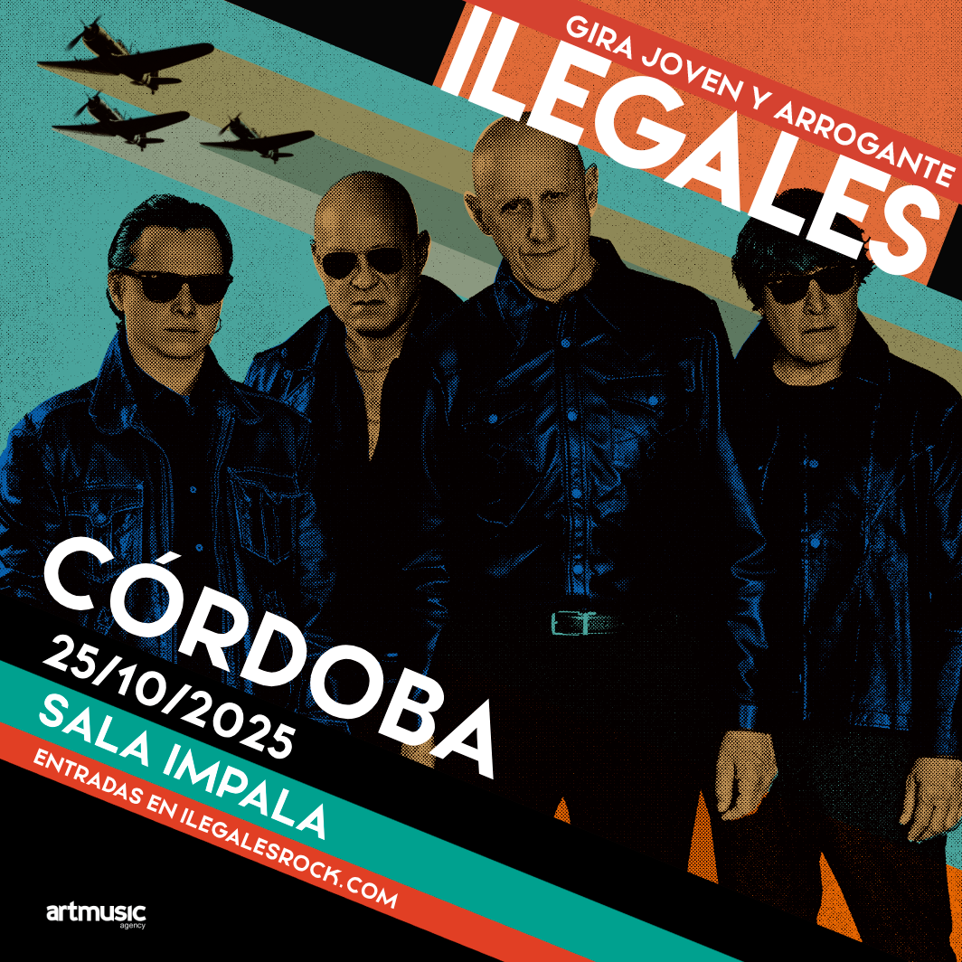 Imagen CONCIERTO DE ILEGALES - CÓRDOBA - SALA IMPALA - SÁBADO, 25 DE OCTUBRE