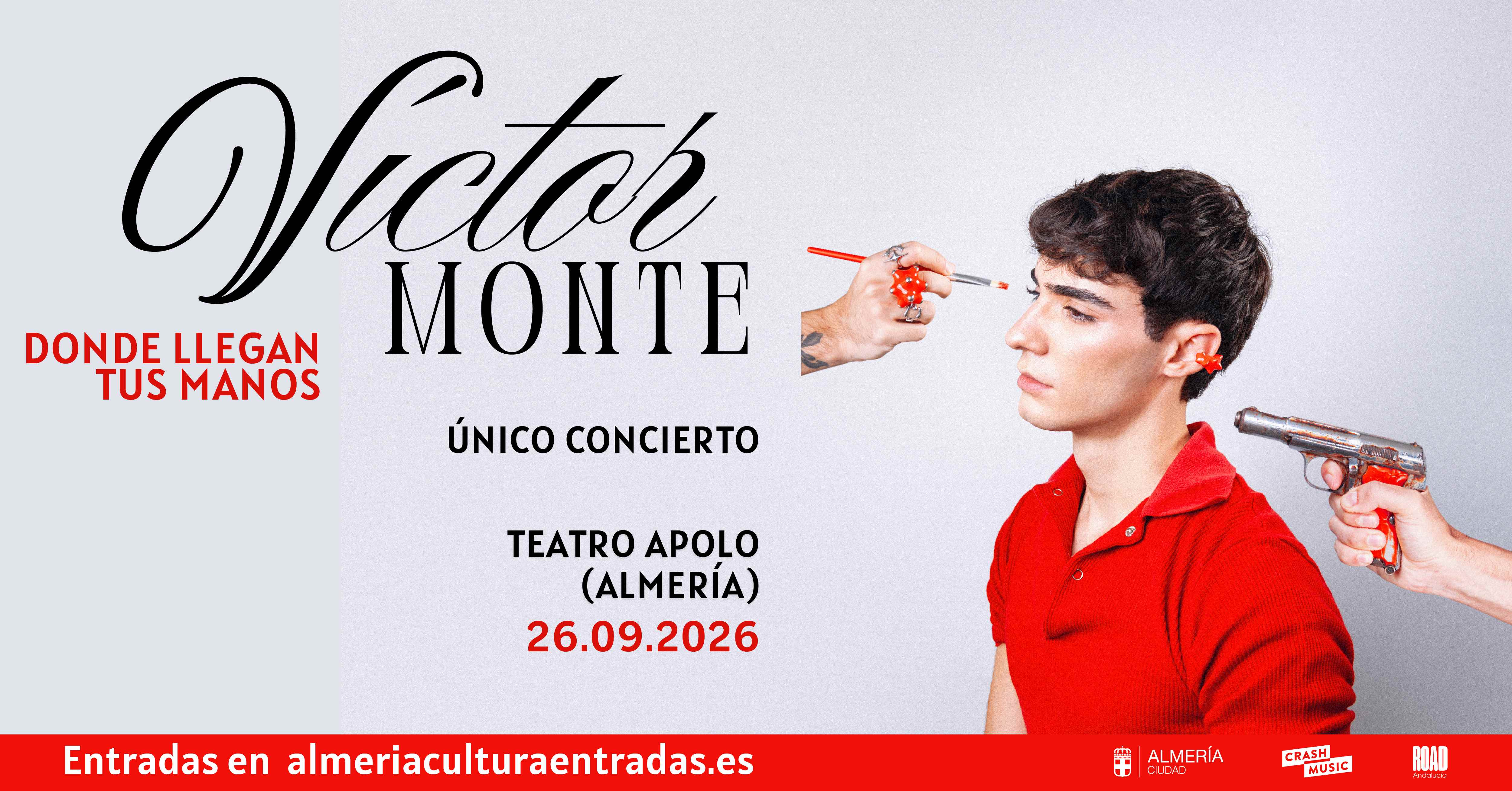Imagen CONCIERTO VÍCTOR MONTE - ALMERÍA - TEATRO APOLO - SÁBADO 26 DE SEPTIEMBRE