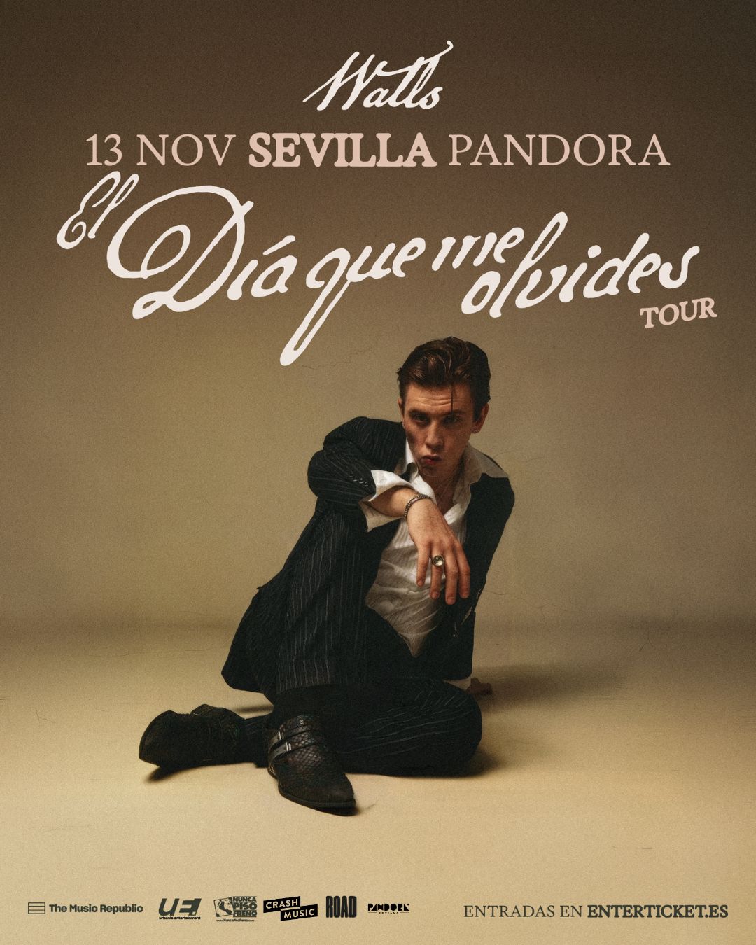 CONCIERTO WALLS - SEVILLA SALA PANDORA - VIERNES 13 DE NOVIEMBRE