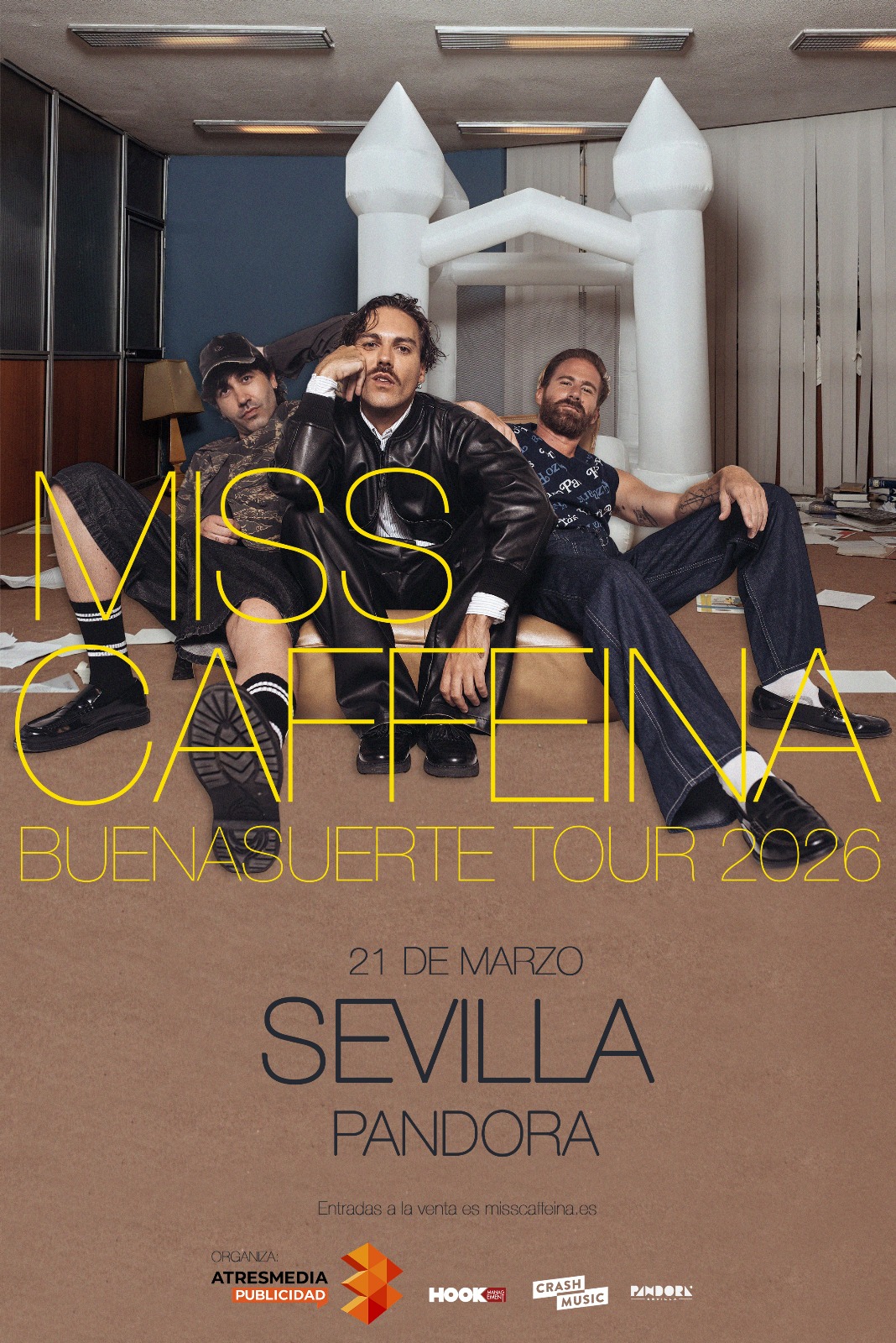 CONCIERTO MISS CAFFEINA - SEVILLA - SALA PANDORA - SÁBADO, 21 DE MARZO
