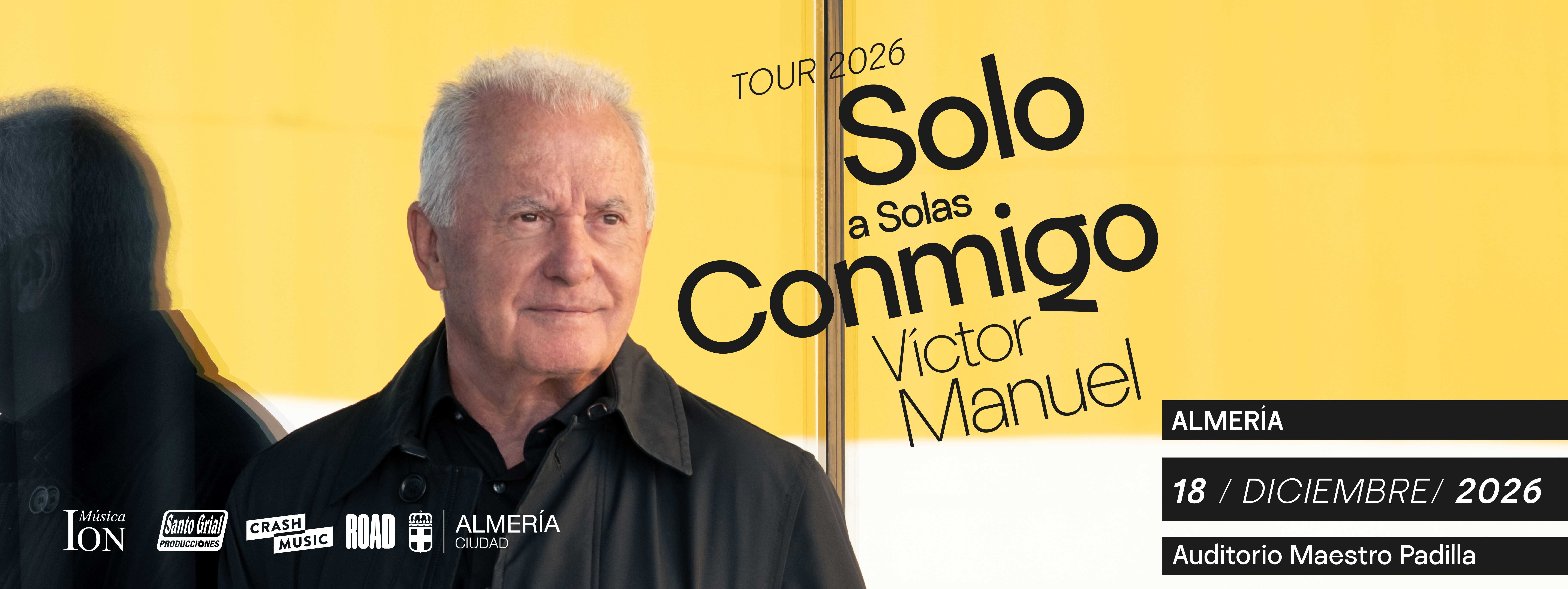 Imagen CONCIERTO VICTOR MANUEL - ALMERÍA - AUDITORIO MAESTRO PADILLA - VIERNES 18 DE DICIEMBRE
