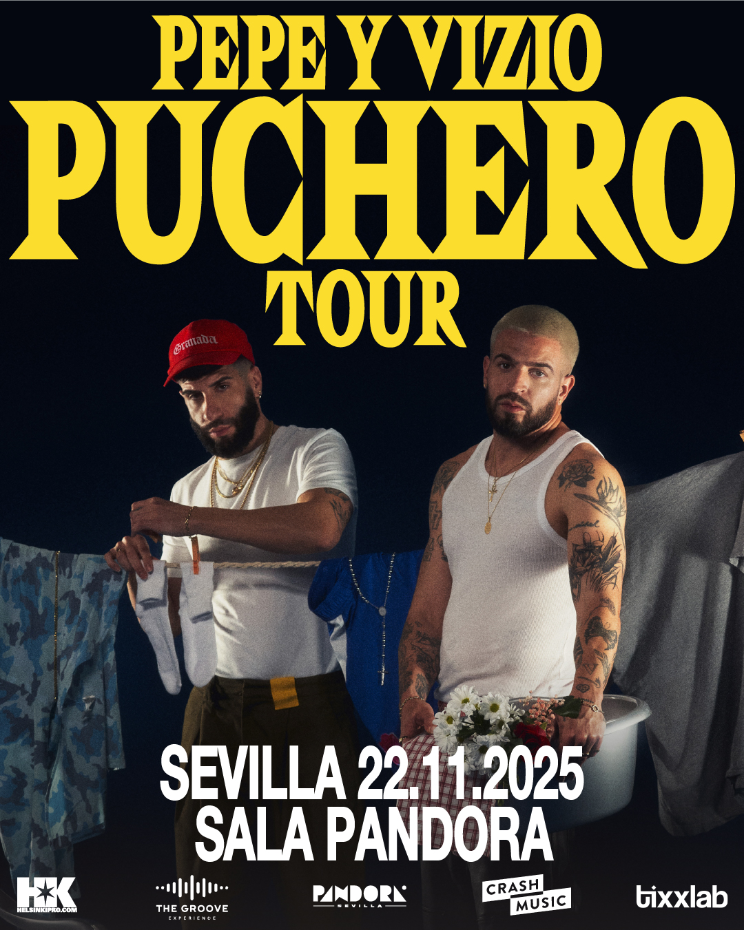 CONCIERTO PEPE Y VIZIO - SEVILLA - SALA PANDORA - SÁBADO, 22 DE NOVIEMBRE
