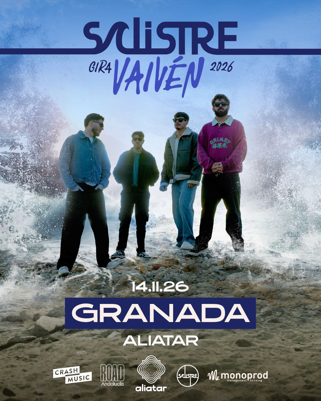 CONCIERTO SALISTRE - GRANADA - SALA ALIATAR - SÁBADO 14 DE NOVIEMBRE