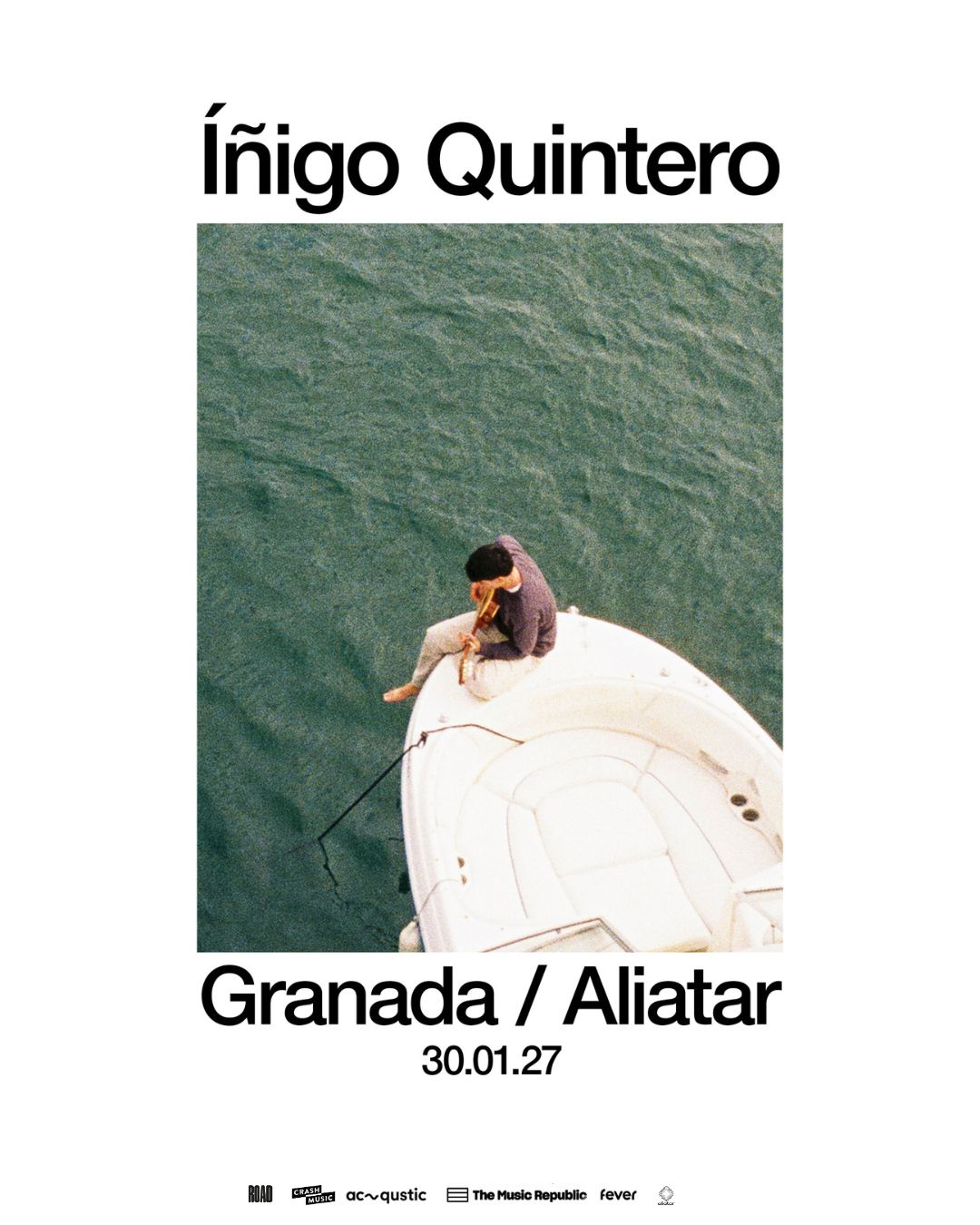 CONCIERTO ÍÑIGO QUINTERO - GRANADA - SALA ALIATAR - SÁBADO 30 DE ENERO